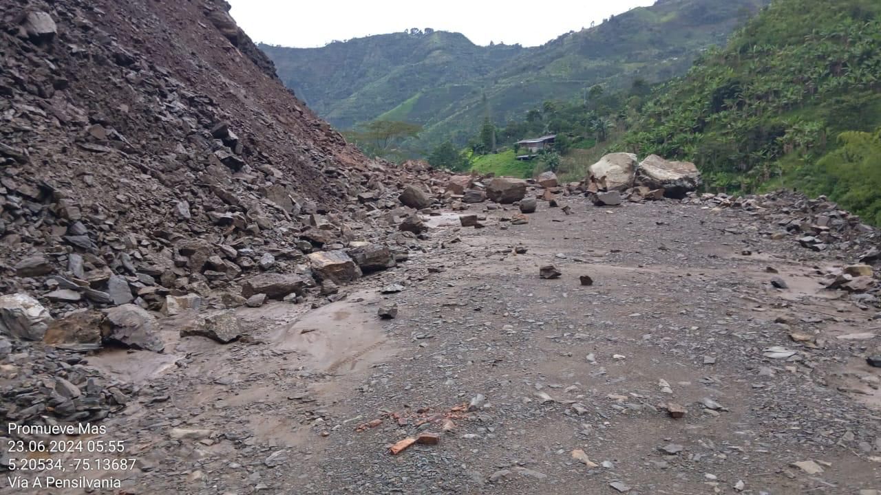 La Secretar A De Infraestructura De Caldas Hace Presencia En Los