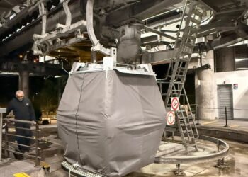 Inficaldas fortalece la línea 2 del Cable Aéreo de Manizales con una inversión de más de $2.000 millones de pesos: instaló nuevas cabinas