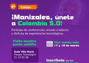 En Caldas se dará apertura a Colombia 5.0, el mayor encuentro de tecnología del país