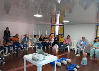 Más personas preparadas para salvar vidas: Territorial de Salud capacita primeros respondientes en Caldas