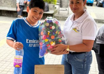 Con el apoyo del Plan Departamental de Agua, Marquetalia fortalece la cultura ambiental con jornada de reciclatón y rutas selectivas