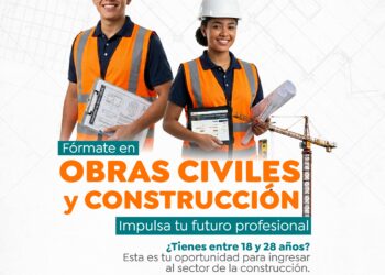 Jóvenes entre 18 y 28 años podrán acceder a 250 cupos para el diplomado en obras civiles que se ofertará en Caldas