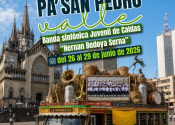 Banda Sinfónica Juvenil de Caldas representará al departamento en el Concurso Nacional de Música Inédita para Bandas ‘Luis Mario Lopeda’, en el Valle