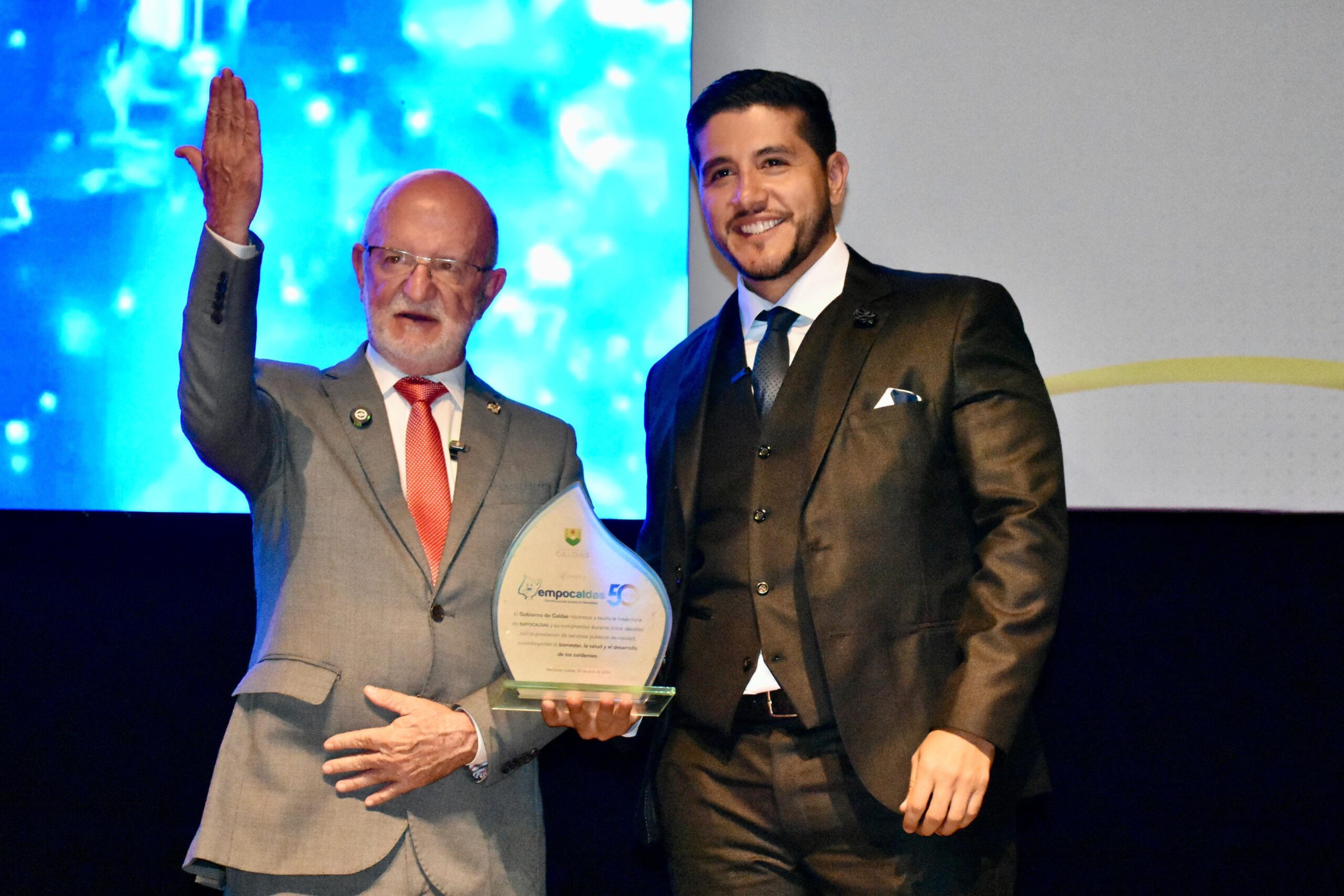 Empocaldas celebró 50 años llevando bienestar, desarrollo y agua de calidad a los hogares caldenses - Es Caldas